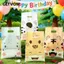 GETVOW 10 / 25 / 50 Chiếc Túi Ủng Hộ Tiệc Động Vật, Túi Goodie Sinh Nhật Bằng Nhựa Hươu Cao Cổ Hổ, Hoạt Hình Dễ Thương Bền Đẹp Động Vật Dự Tiệc Cung Cấp Túi Đảng Ủng Hộ