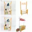 YOLOGO Mini Vải Tổ Chức, Phụ Kiện Búp Bê Chơi Nhà Búp Bê Giá Treo Quần Áo, Quà Tặng Đồ Chơi Nhựa Tổ Chức Nội Thất Nhà Búp Bê 15 / 20cm Búp Bê Cotton
