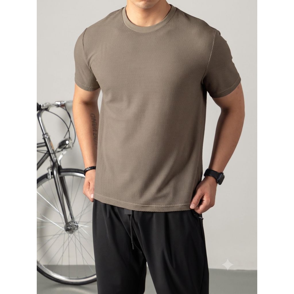 Áo Phông Chất Vải Thun Lưới Siêu Mát, Thoáng Khí Form Clean Fit - 7S Clothes Menswear Top ( Áo Lưới )