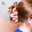 Kẹp Móng Vuốt Tóc Côn Trùng Dễ Thương Thời Trang Kẹp Cá Mập Nữ Nhựa Cá Tính Màu Hồng Giun Tóc Móng Vuốt Cho Nữ Quà Tặng Bé Gái [Mina]