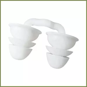 Phích Cắm Mũi Cho Bơi Silicon 3 Lớp Bảo Vệ Có Hộp Bảo Quản Khối Mũi Mềm Mũi Nostril Cắm Cho Người Lớn kouvn