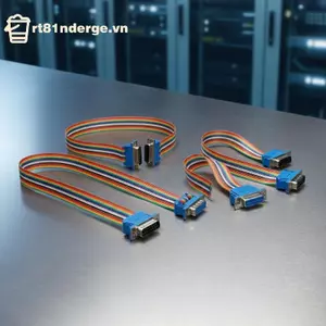 GE Đa Năng D-SUB Cổng Nối Tiếp DB9 DB15 DB25 Cáp Nam Nữ Cho Thiết Bị Chuyên Nghiệp VN