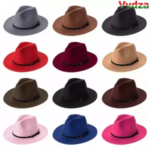 VVDZA Mũ hẻo lánh Nam Nữ Vành Rộng Thu Đông Mũ Cao Bồi