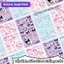 Sticker Laser Trang Trí Sổ Vở Học Sinh Cho Bé Gái Hoạt Hình Dễ Thương Chống Nước DIY Xinh