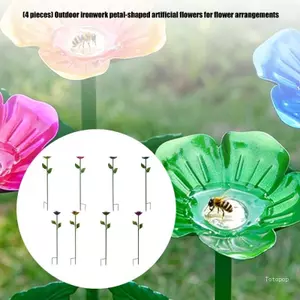 Top Lawn Edge Flower Cọc Bộ 4 Lựa Chọn Sân Vườn Sắt Ngoài Trời Cho Chậu Hoa Hiên Nhà Nồi Và Hàng Đất Mở Sử Dụng