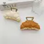 2026 MỚI Vuốt Tóc Hợp Kim Croissant Ngon 8CM Series Thực Phẩm Vuốt Kẹp Bánh Mì Cua Kẹp Tóc Phụ Kiện Tóc Cho Nữ Bé Gái [Mina]