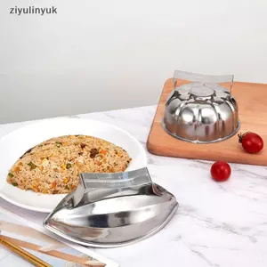 Ziyulinyuk Omelet Cơm Bí Ngô Hình Onigiri Khuôn Cơm Inox Có Tay Cầm Khuôn Nướng Bánh Hình Pawpaw Nhà Hàng Nhà Bếp VN