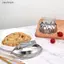 Ziyulinyuk Omelet Cơm Bí Ngô Hình Onigiri Khuôn Cơm Inox Có Tay Cầm Khuôn Nướng Bánh Hình Pawpaw Nhà Hàng Nhà Bếp VN