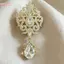 HFSHY Sang Trọng Vintage Pha Lê Thổ Cẩm Vàng Mạ Bạc Không Phai Màu Lapel Pin Cho Nữ Cưới Dạ Hội Đầm Phụ Kiện VN