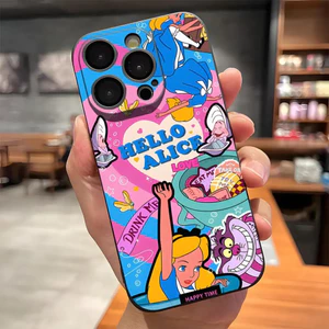 Ốp Điện Thoại TP-3 A-Alice In Wonderlands Cho IPhone 17 Pro Max 15 Pro 16 14 Plus 12 13 Mini 11 Pro Vỏ Mềm Chống Sốc