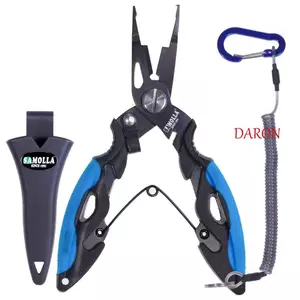 Kìm móc câu cá DARON, Tay cầm chống trượt Kìm cá cường độ cao, Kìm Luya bằng thép không gỉ đa chức năng chống trượt bền bỉ