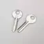 Bộ chìa khóa E118 nk 2 Pa Thép không gỉ bền bỉ Chống rỉ Kích thước chính xác cho phòng khách sạn Sử dụng sao chép chìa khóa [VN]