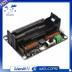 Cho MICROBIT Mở Rộng Ban Cho Microbit Adapter Ban Robot Lập Trình Ô Tô Thông Minh DIY Mở Rộng Python