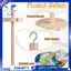 2 Chiếc DIY Thả Trục Chính Top Whorl Sợi Spinner Tay Bánh Xe Gỗ + Kim Loại DIY Thả Trục Cho Sợi Làm Sợi Trục Chính Cho Người Mới Bắt Đầu May