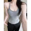 Xanh Siêu Trắng U Tie Ngực Miếng Lót Camisole Nữ Mùa Hè Slim-fit Cover Ngực Bên Trong Bên Ngoài Mặc Đế Top EDGJ