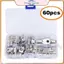 Pin Điện Thiết Bị Đầu Cuối Cáp Đồng Lug Kit 60 Chiếc Kết Thúc Đóng Hộp Lỗ Bu Lông Kết Nối Cho Xe Điện Phân Phối.