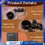 Bộ dụng cụ cắt vòng tròn bằng da- Dụng cụ đục lỗ thủ công bằng thép Carbon cao cho các dự án DIY, bao gồm khuôn đục lỗ tròn & đục lỗ vòng tròn