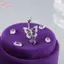 HFSHY Bụng Nút Nhẫn Phong Cách Hỗn Hợp Tím Zircon Dangle Thép Không Gỉ Thân Thiện Với Da Rốn Trang Sức Cho Người Yêu Xuyên VN