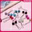 JASMINE 12 Chiếc Khăn Ngọc Trai Thổ Cẩm Pin Khăn Trùm Đầu Khăn Choàng Khăn Choàng Nữ Hồi Giáo Khăn Hijab Kẹp JASMINE