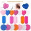 PNPIA- Giá đỡ keo dán mi dùng một lần Pallet 100 chiếc Miếng đệm Lint Hỗ trợ nối mi miễn phí để sử dụng làm đẹp chuyên nghiệp