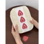 Hàng sẵn có Dâu Sandwich Phong Cách Túi Đựng Mỹ Phẩm Lông Thêu Cô Gái Bảo Quản Túi Đựng Mỹ Phẩm Dâu Túi Đựng Mỹ Phẩm Hoạt Hình Mới Dễ Thương