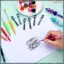 32 Chiếc Đính Hạt Bút Chì Cơ Bộ Màu Mini Đính Hạt Bút Chì Có Chì Đổ Để Viết Vẽ DIY Crafting