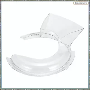 Splash Guard Trong suốt Splash Guard PCTG Splash Guard cho W10616906 Tấm chắn đổ cho máy trộn KN1PS 4.5-5Qt Phù hợp với các mẫu K45SS, KSM75, KSM150PS