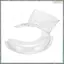 Splash Guard Trong suốt Splash Guard PCTG Splash Guard cho W10616906 Tấm chắn đổ cho máy trộn KN1PS 4.5-5Qt Phù hợp với các mẫu K45SS, KSM75, KSM150PS