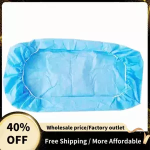 5 Chiếc Khăn Trải Giường Dùng Một Lần Massage Không Dệt SPA Salon Miếng Lót Giường 90X220cm