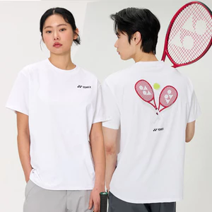 Áo khoác cầu lông quần vợt Trung Quốc, áo sơ mi ngắn tay Cotton cao cấp 100% màu trắng minh họa cho nữ0706