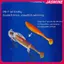 Mồi câu cá VIB kim loại 2 trong 1 JASMINE Đôi mắt dài 3D thực tế cho nước mặn Thu hút JASMINE