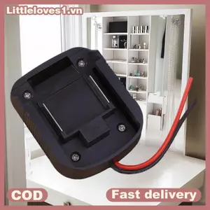 Littleloves1 Dành Cho 21V 18V Pin Li-ion Bộ Chuyển Đổi Đầu Ra Cáp Pin DIY BL1830 BL1840 BL1850 Cho Máy Khoan Điện VN
