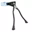 Hợp kim hai chân gắn trung tâm xe đạp xe đạp Kick Stand Đen chu kỳ 26 inch