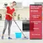 Tay cầm thay thế cây lau nhà chung Đức, Thanh thép không gỉ có thể điều chỉnh 30-58 Inch Tương thích với A