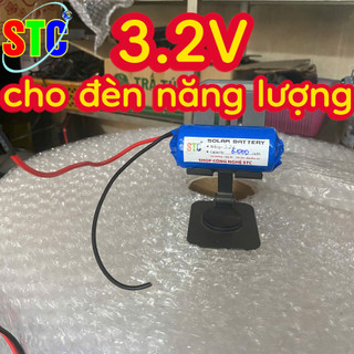 Bộ lưu trữ pin 3.2v(1-6 viên) sử dụng cho đèn năng lượng mặt trời,giúp đèn chiếu sáng lâu dài