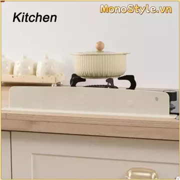 MONOSTYLE 1 / 2 Tấm vách ngăn nước, Tấm chắn bùn bồn rửa bằng silicon chống dầu, Đồ dùng nhà bếp đa chức năng có cốc hút Bể bơi Dụng cụ nhà bếp