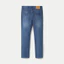Quần Jeans Nam HLA Xanh Denim - Chất Cotton Co Giãn, Tôn Dáng, Trẻ Trung, Sử Dụng Được Nhiều Dịp