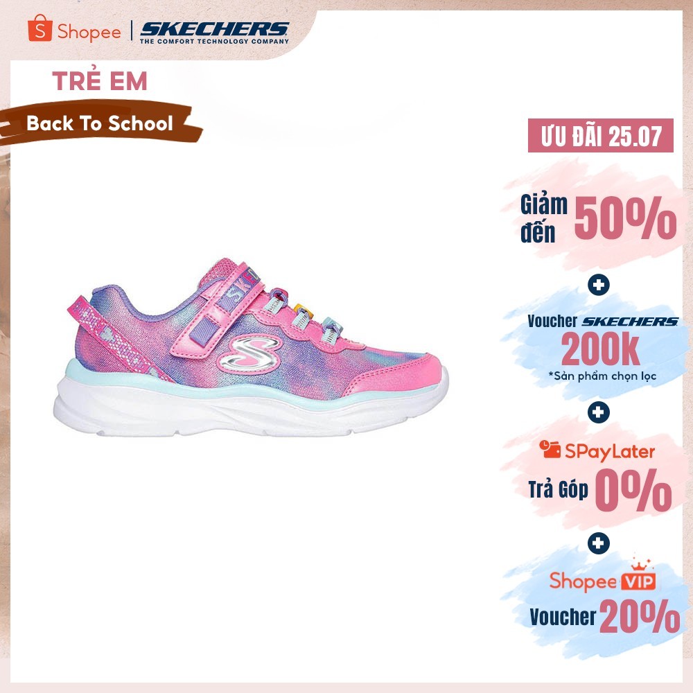 Giày Thể Thao Bé Gái Skechers Power Jams Skech Friends - 303623L-PKMT Online Sale