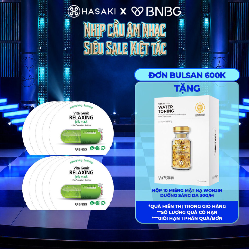 Combo 10 Mặt Nạ Giấy BNBG Vita Genic Jelly Mask 30ml