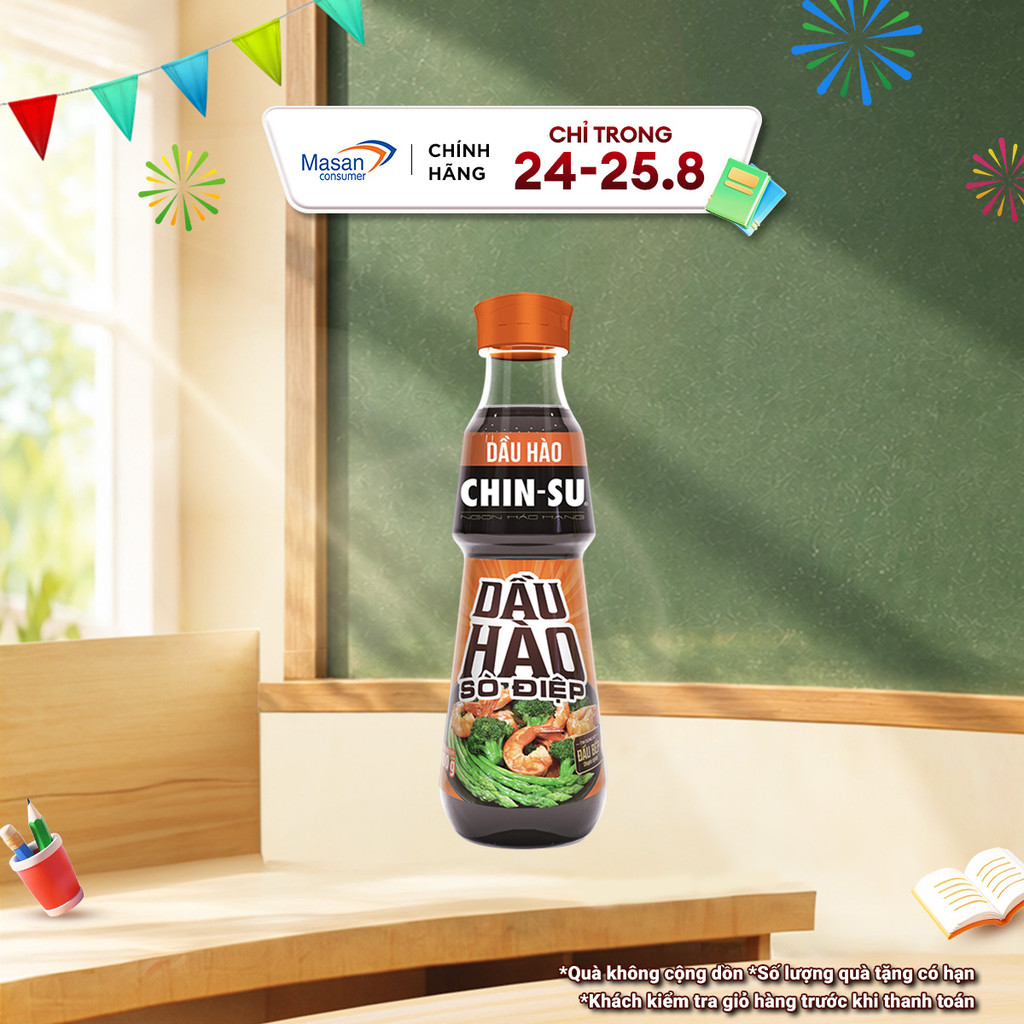 Dầu hào Chin-Su sò điệp – chai X 820gr