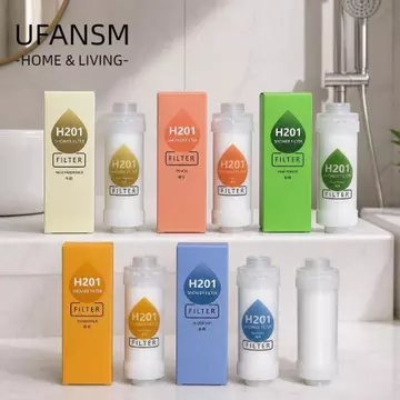 Hộp lọc vòi hoa sen hương thơm UFASM, Bộ lọc vòi hoa sen Osmanthus / Sữa / Đào / việt quất Chăm sóc da Bộ lọc đầu vòi hoa sen Vitamin C, Máy lọc vòi hoa sen chống bỏng áp suất cao