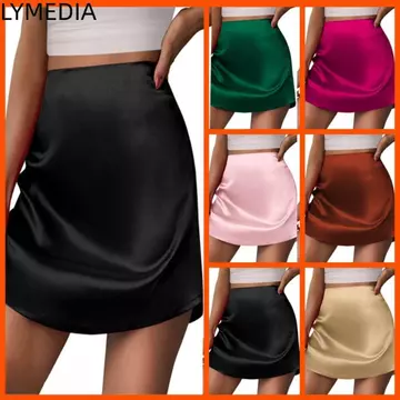 Mini Silk Dress LYMEDIA