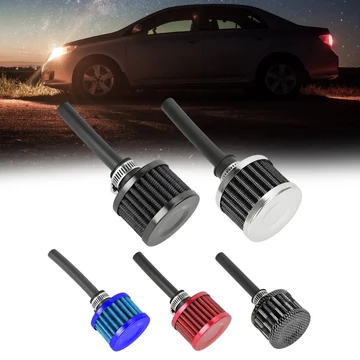 Bộ lọc không khí thở xe máy lưới tròn SJP 12 Mm có kẹp kim loại để bảo trì và thay thế một phần hỗ trợ