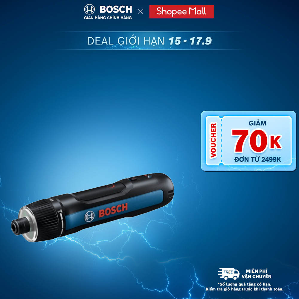 Máy vặn vít pin Bosch Go 3