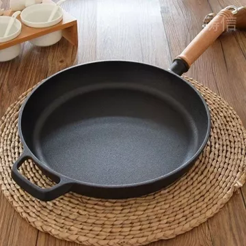 Chảo Chiên Chảo Gia Đình Chảo Chống Dính Chảo Dày Lợn Sắt Chảo Chiên Trứng Tráng Chảo Chiên Bít Tết Chảo 9 / 24