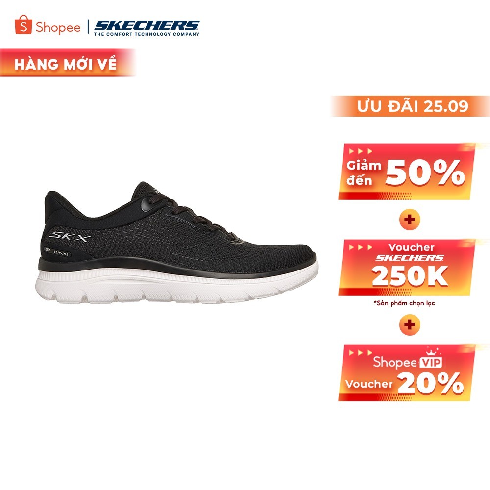 [ĐỘC QUYỀN ONLINE] Giày Thể Thao Nữ Skechers Slip-Ins Sport Summits Plus Clear Motion Thường Ngày - 150662-BKW