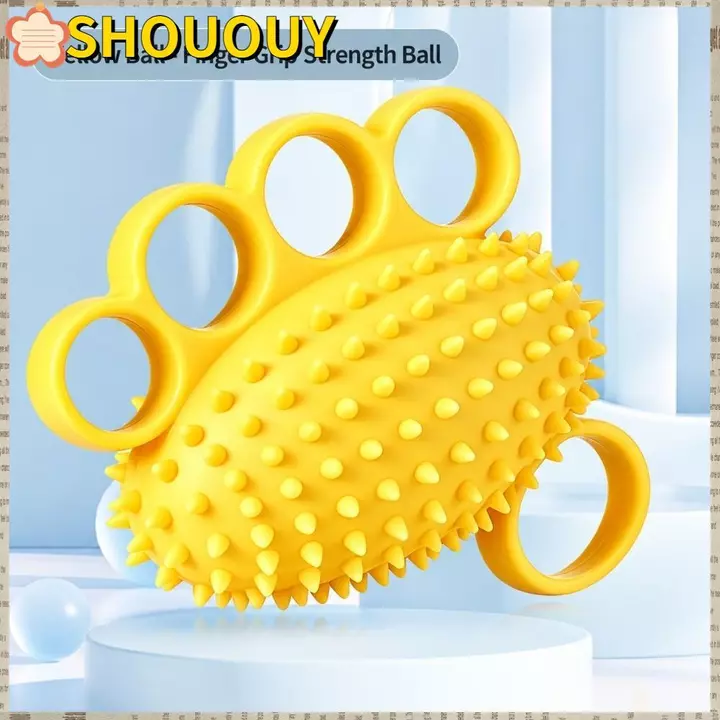 Bóng trị liệu ngón tay SOHOUY, Bóng tập thể dục tay bằng silicon Bóp giảm căng thẳng Nhím, Huấn luyện viên trán Phục hồi chức năng ngón tay Massage cơ Bóng giảm căng thẳng