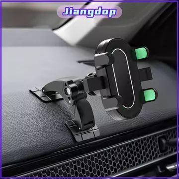 Giá đỡ đầu bóng JIANGPH, Đế dính kép Giá đỡ điện thoại 17mm, Giá đỡ điện thoại xoay 360 độ đa năng Giá đỡ điện thoại di động tự dính Giá đỡ hỗ trợ bảng điều khiển ô tô