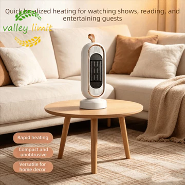 Máy sưởi để bàn VALLEY LIMIT, Công suất tối đa 2000W Máy sưởi đứng điều chỉnh gió 3 tốc độ, Máy sưởi ấm nhanh PTC Máy sưởi bảo vệ đa an toàn nhỏ gọn dọc với máy tạo độ ẩm