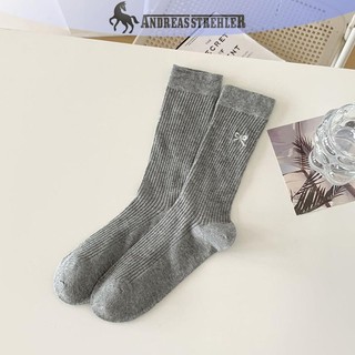 Onetimingfine 1 Cặp Nữ Mỏng Rỗng Ra Dài Rời Tất Ngọt Ngào Bé Gái Nhật Bản Màu Trơn Thoáng Khí Cotton Xuân Hè Stock VN